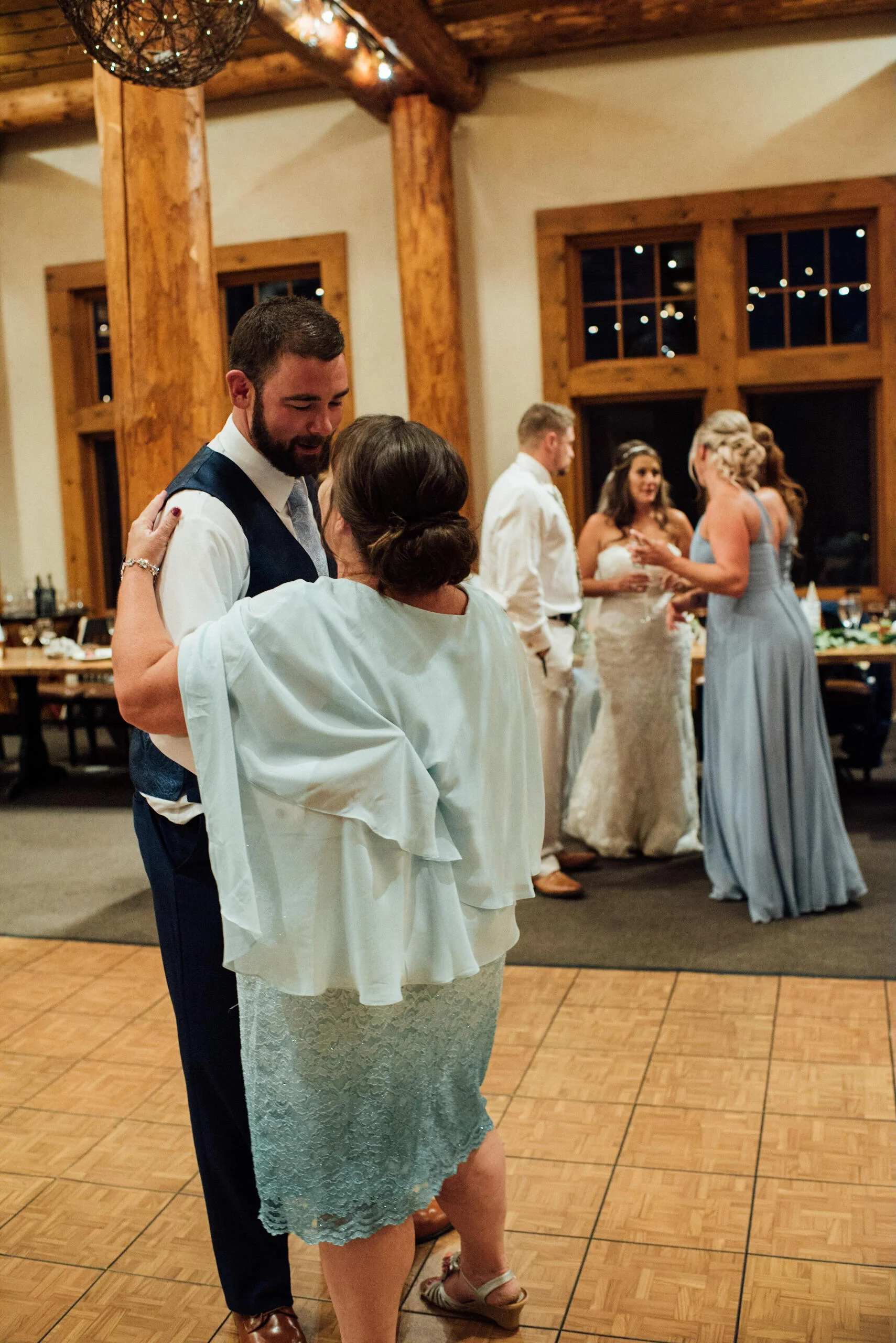 Dances at TImber Ridge at Keystone, Colorado mountain wedding