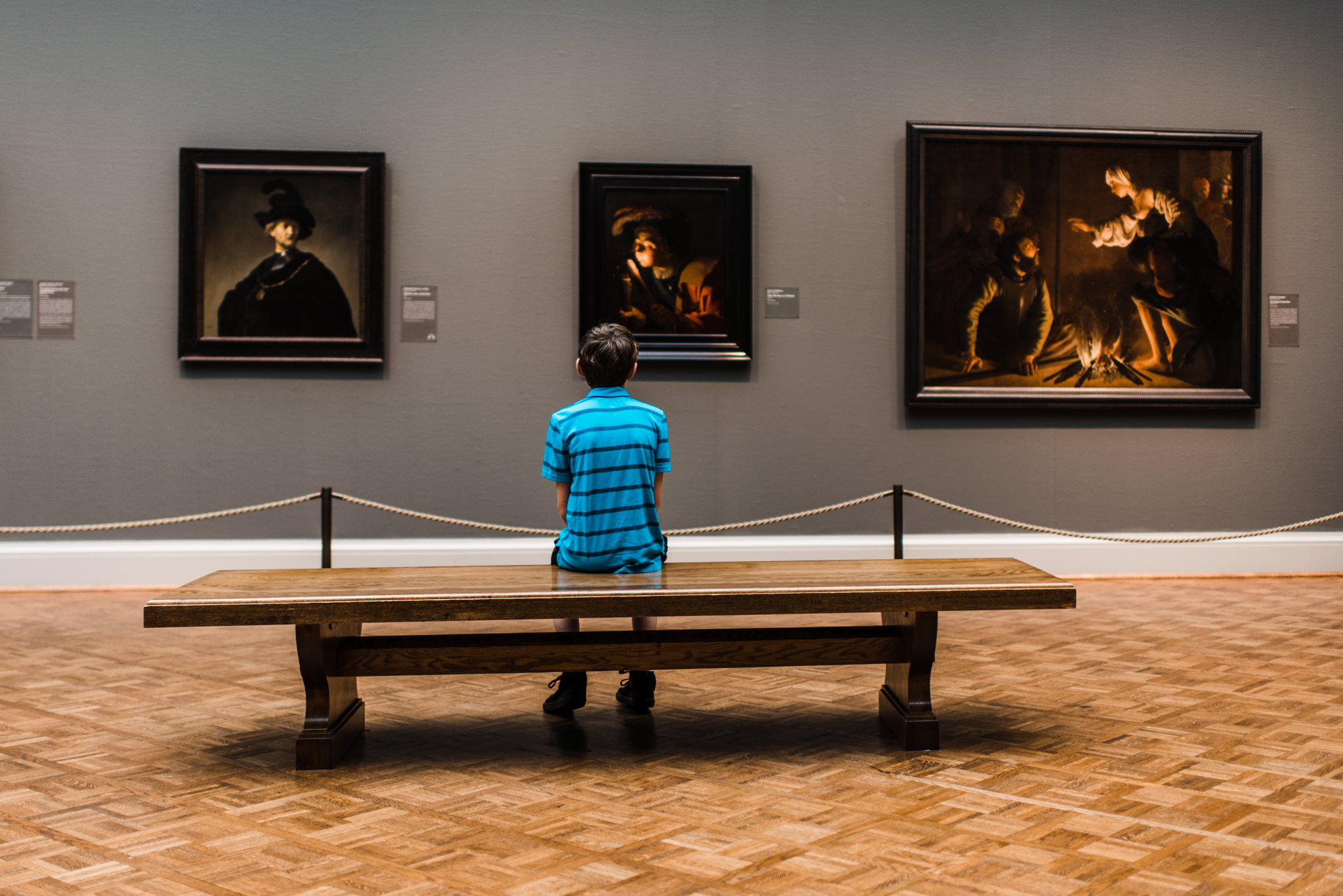 Xander at the Chicago Art Institute