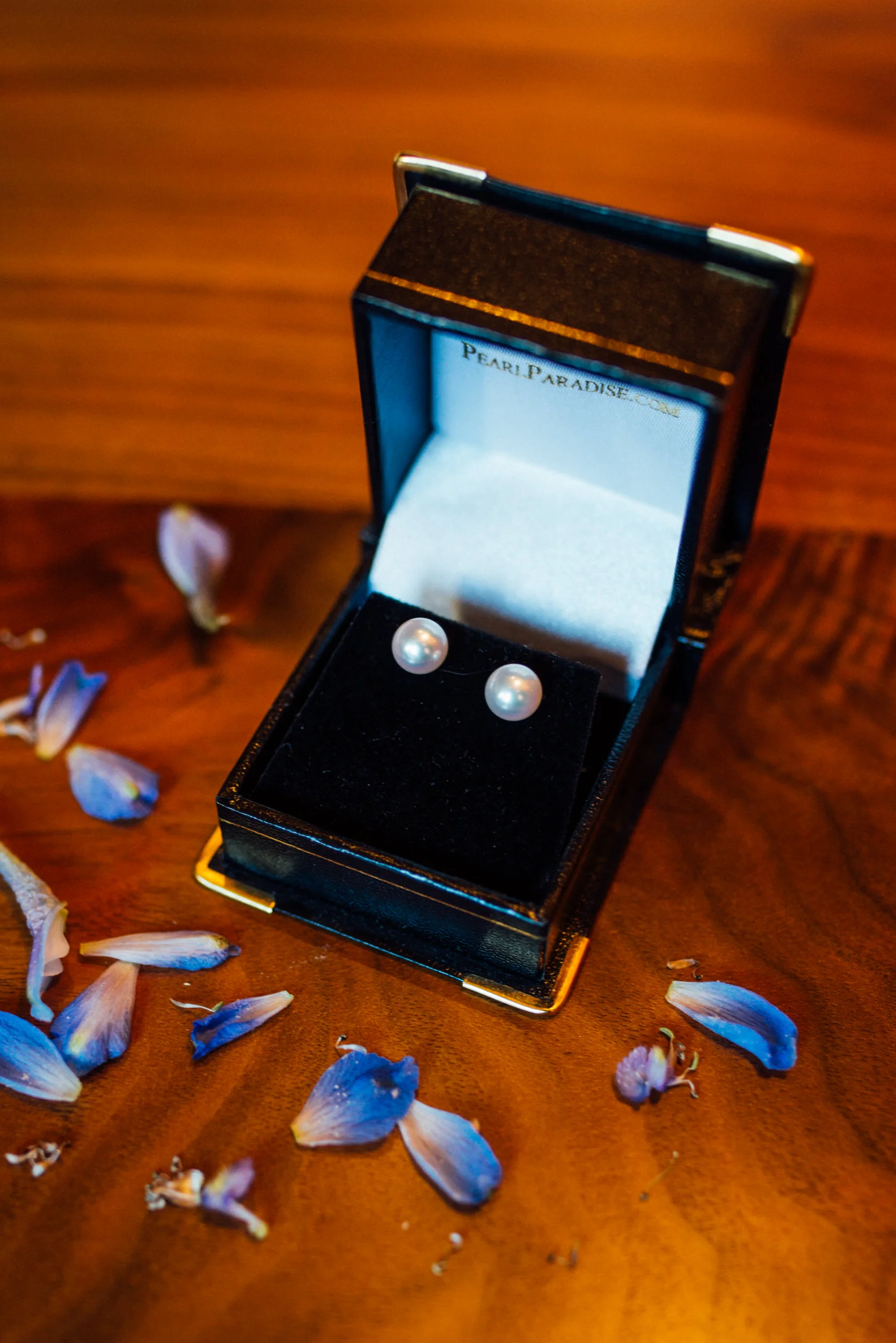Colorado Denver Downtown Urban Wedding Colorado Wedding Photographer earring details