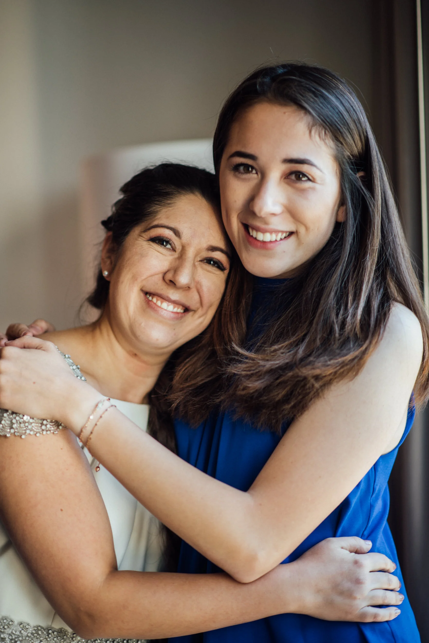 Colorado Denver Downtown Urban Wedding Colorado Wedding Photographer Bride and Sister
