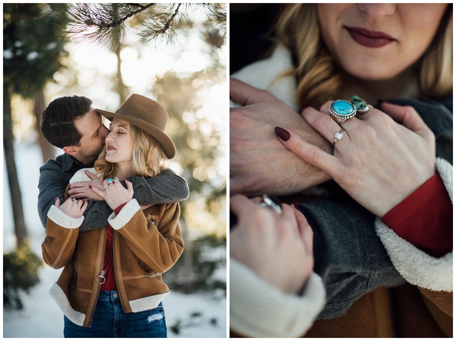  Lost Gulch Outlook Engagement Session, Colorado engagement photographer, Boulder Colorado Engagement, Mountain Engagement in Colorado, Winter Colorado Engagement, Colorado Engagement ideas, Colorado engagement inspiration, Colorado, mountain engagem