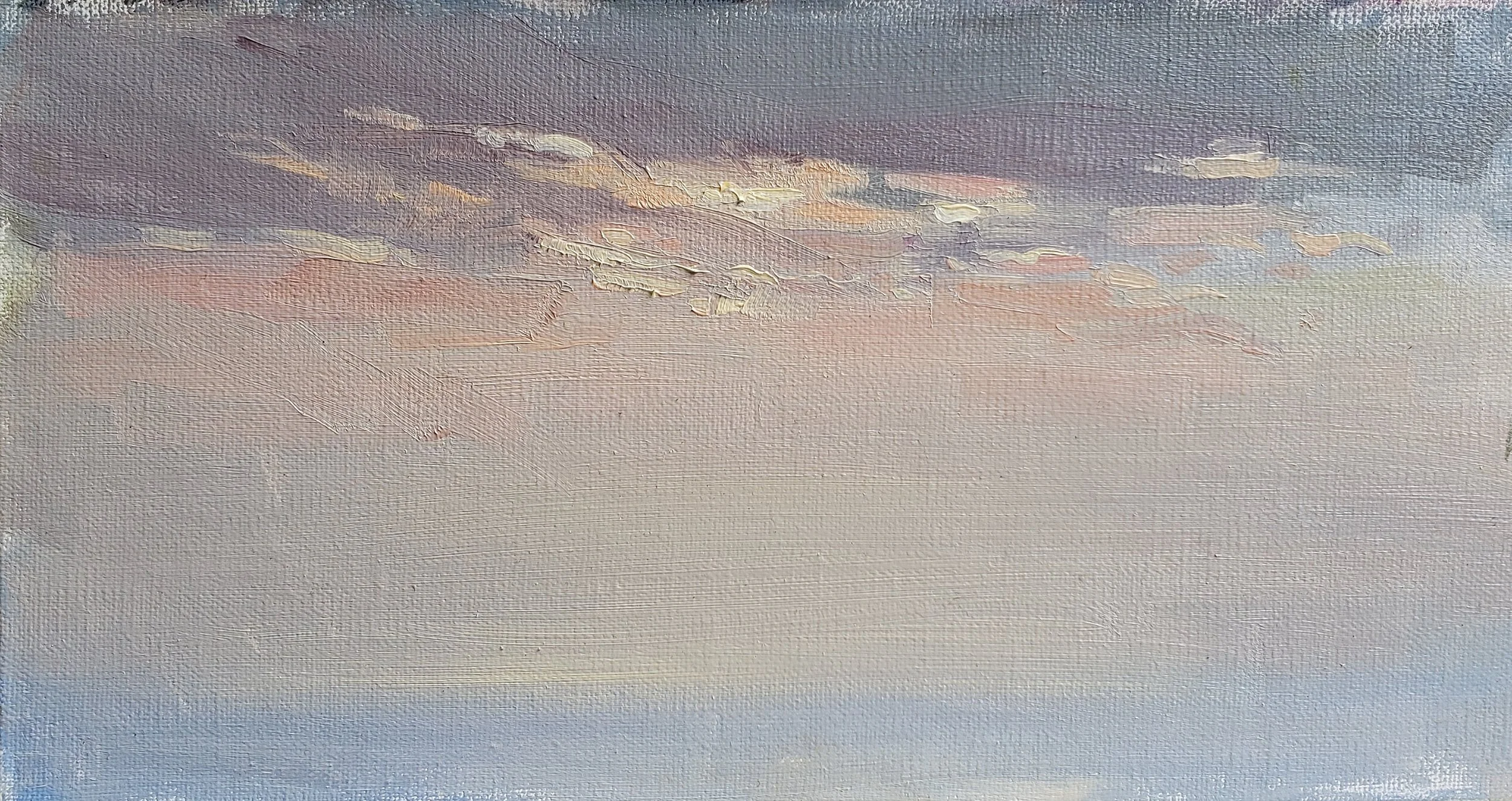 Light over ocean. Should the horizon be more clear? Why?