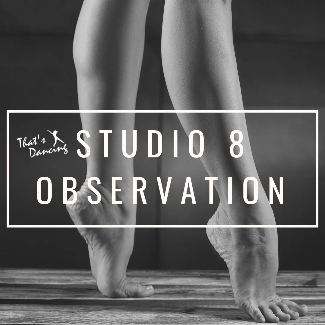 PARENT OBSERVATION WEEK FOR STUDIO 8