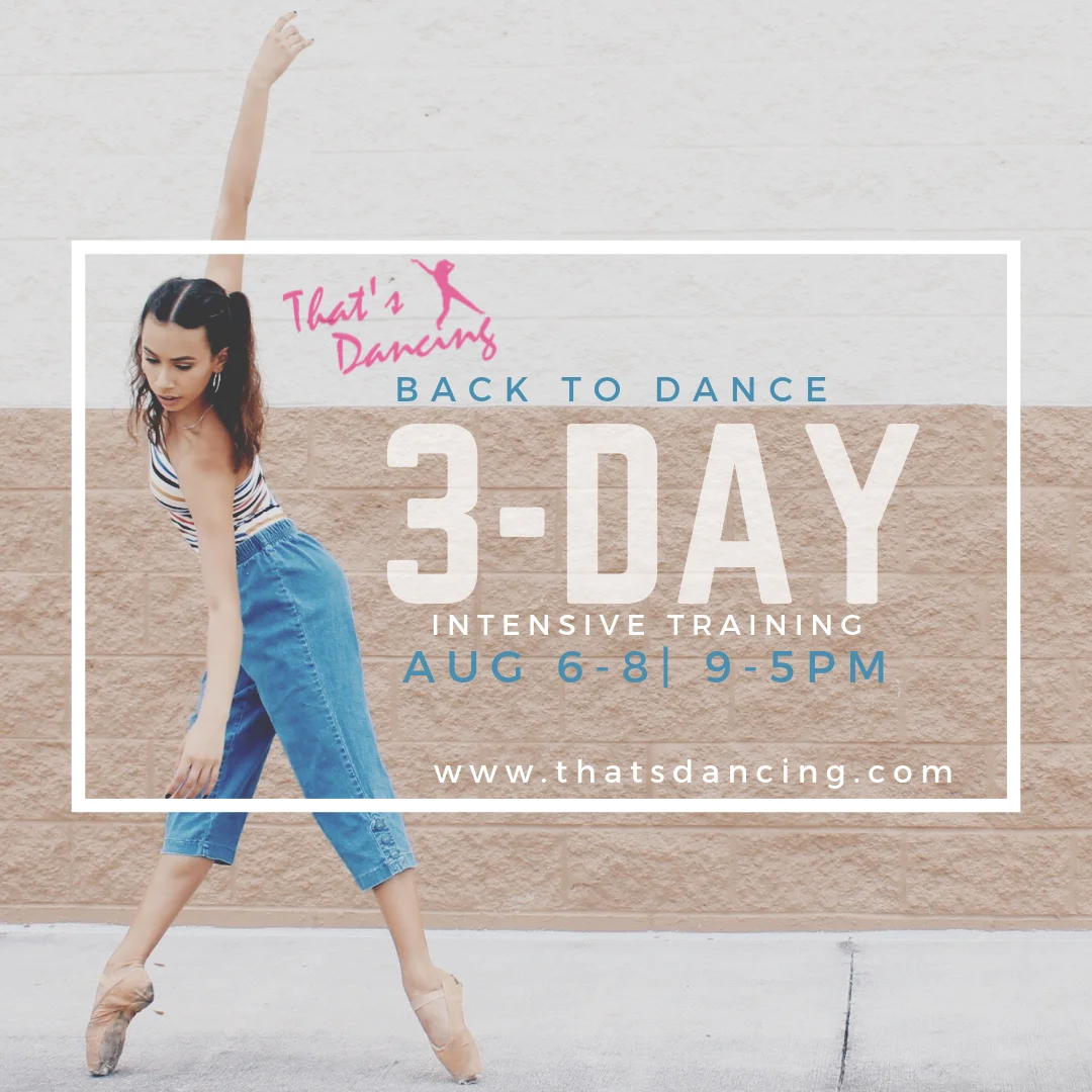 Back to Dance - 3 Day Intensive