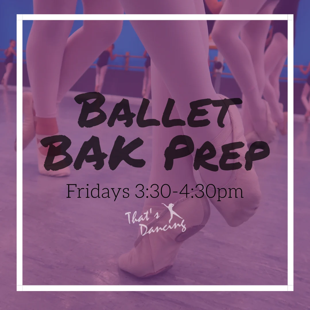 BAK Prep Class - Ballet