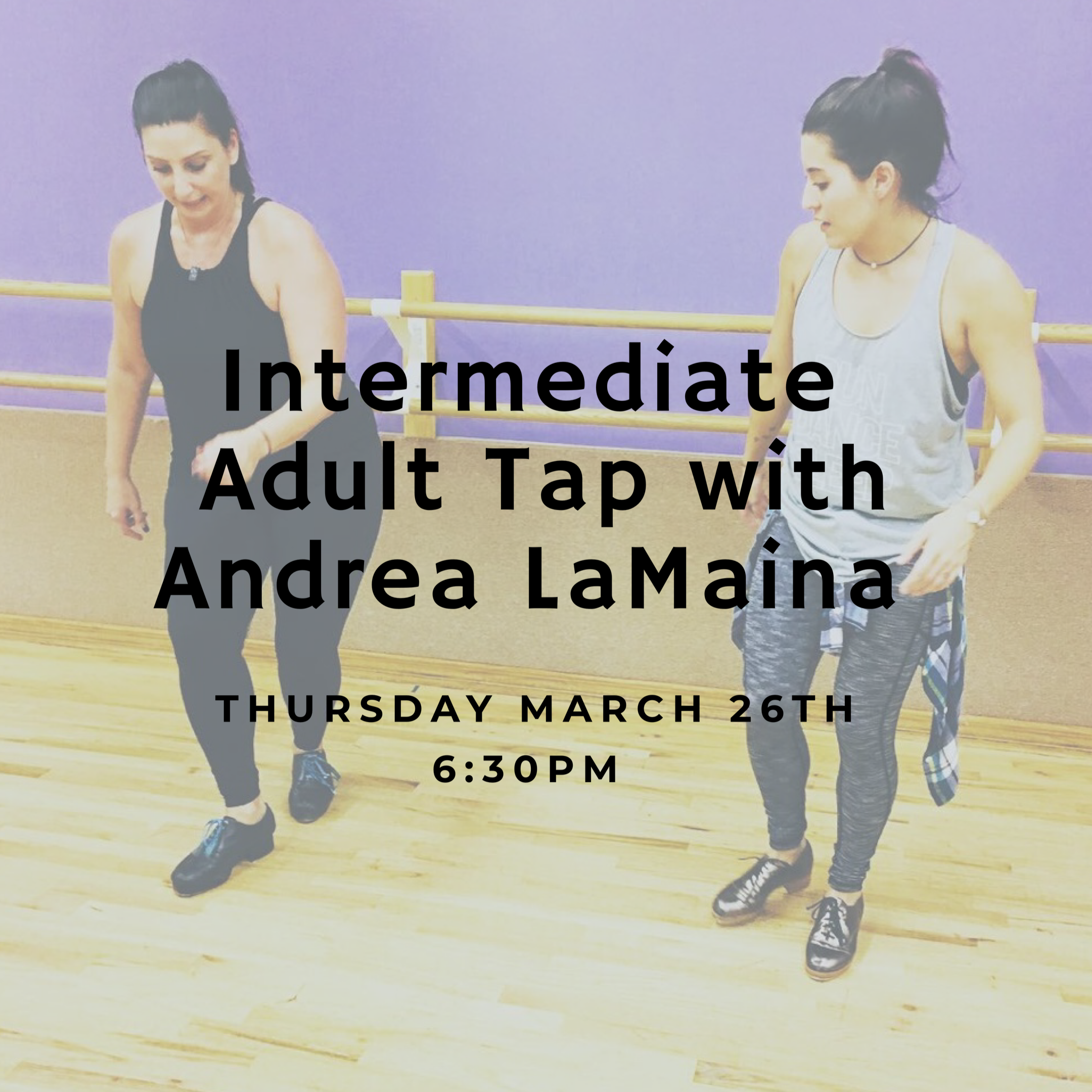 Adult Tap with Andrea LaMaina