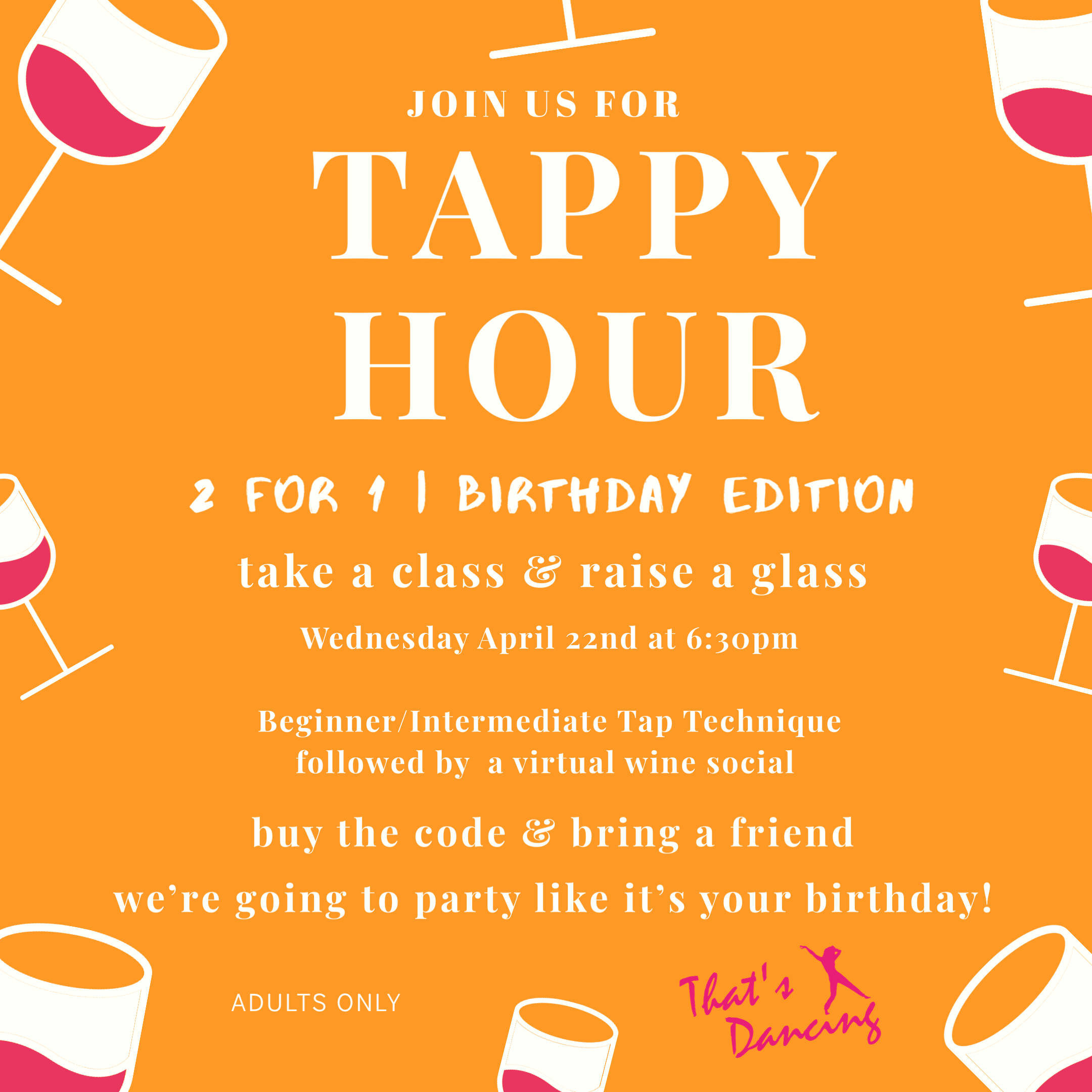 Tappy Hour - 2 for 1
