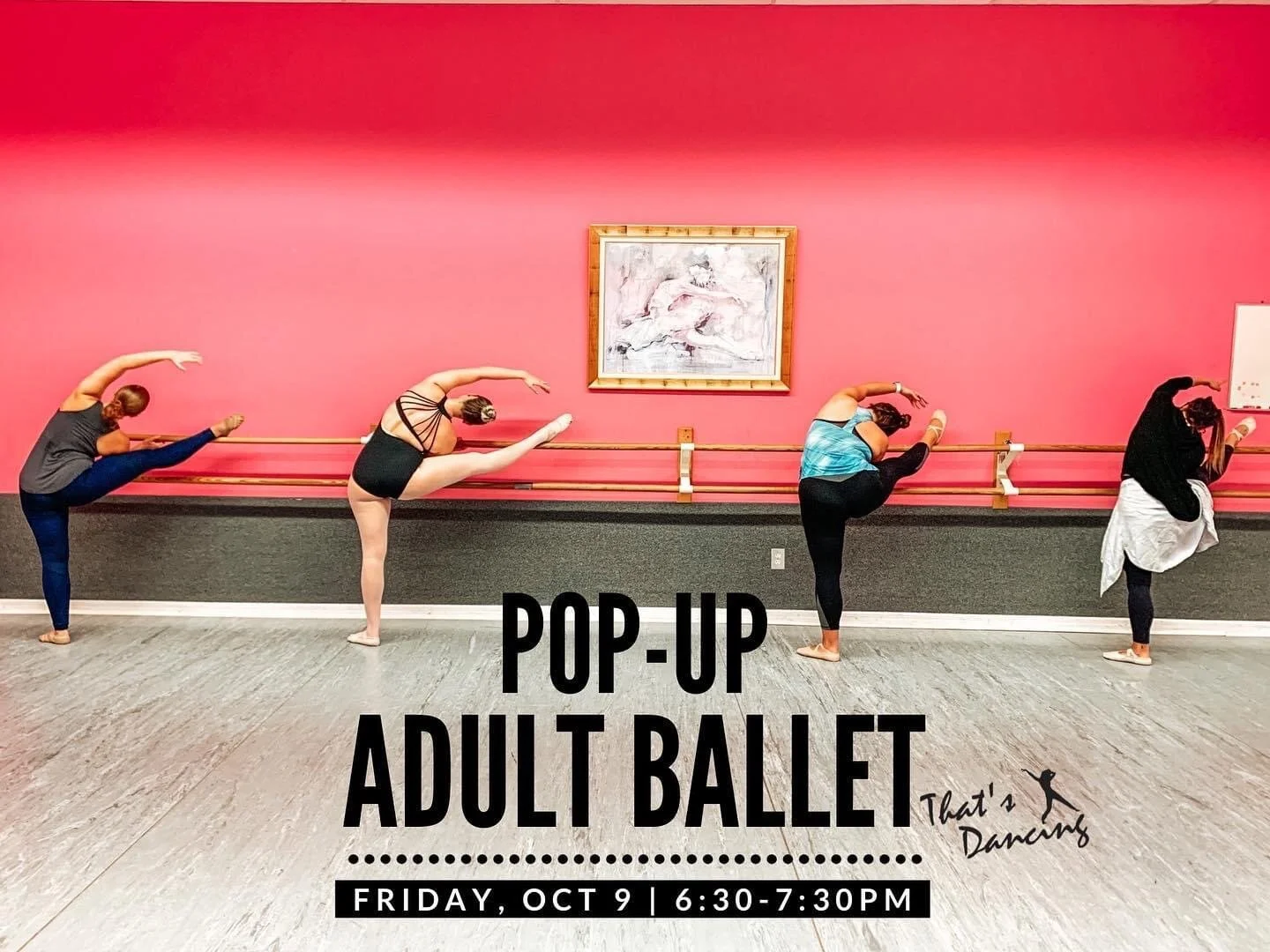 Adult Ballet POP UP Class! 
