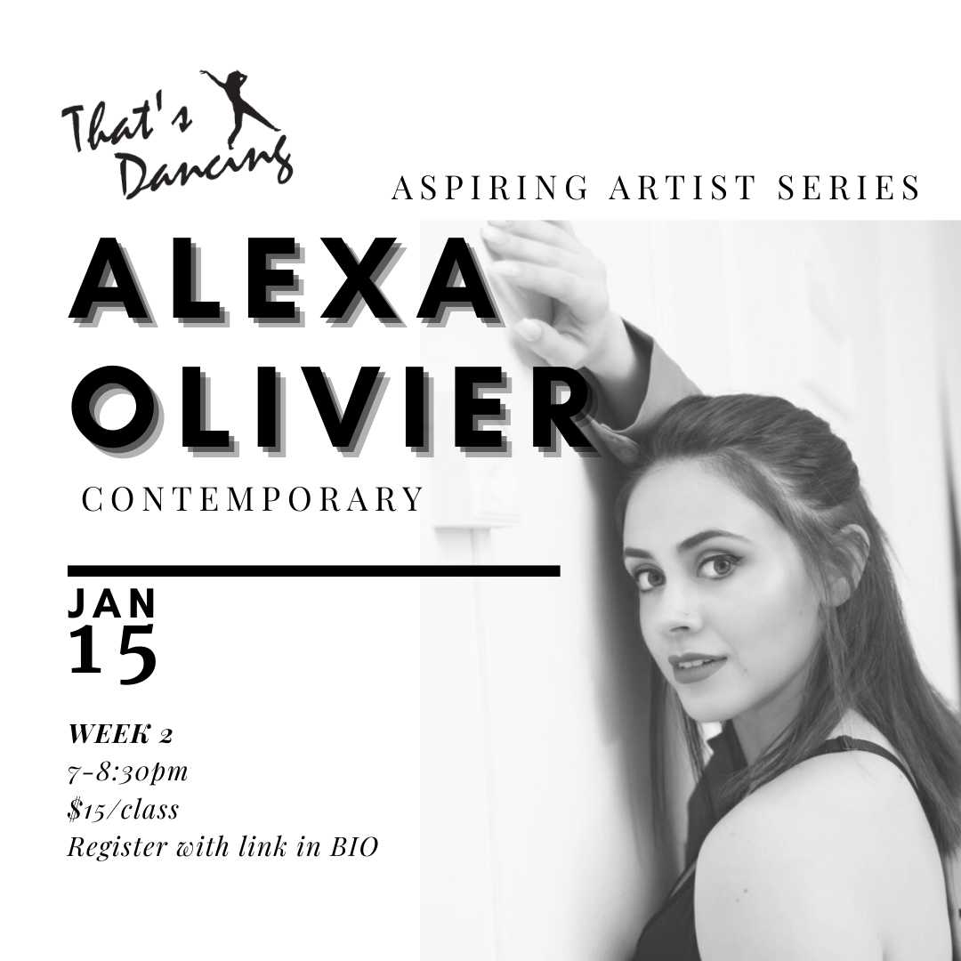 Aspiring Artist Series - Week 2 Alexa Olivier (Contemporary)
