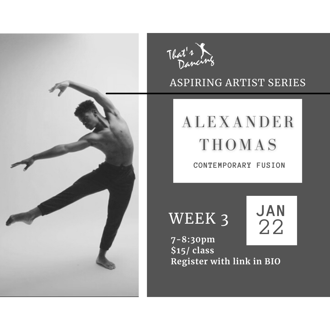 Aspiring Artist Series - Week 3 Alexander Thomas - Contemporary Fusion