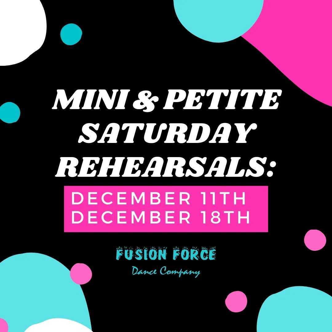 Mini and Juniors Attend FFDC Saturday Rehearsal