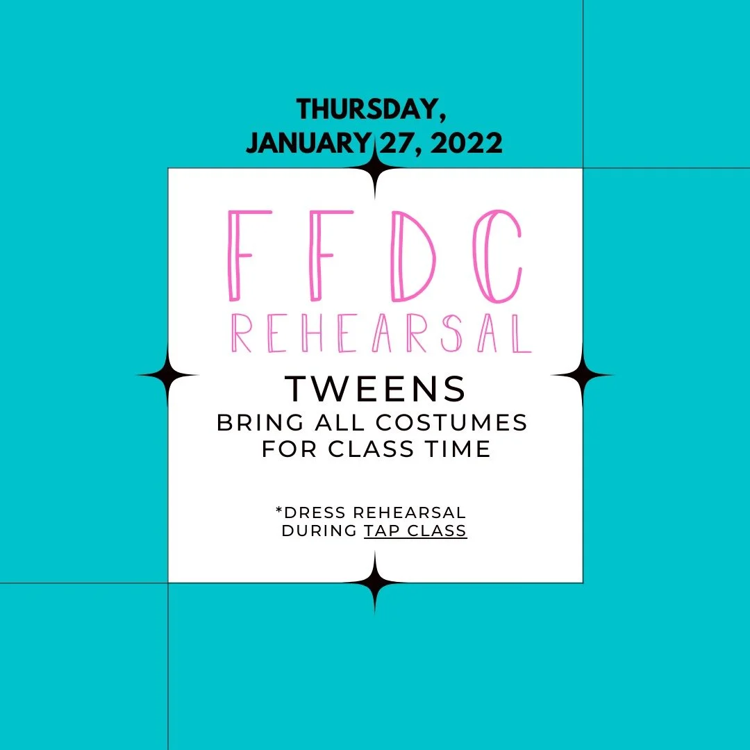 FFDC Tween Rehearsal