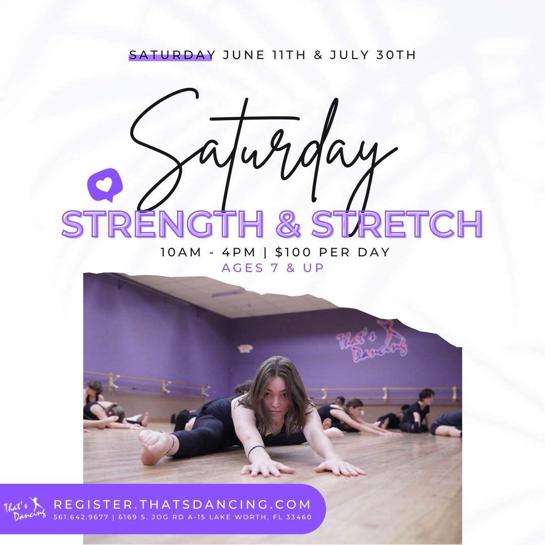 Saturday Stretch and Strength Clinic — That's Dancing