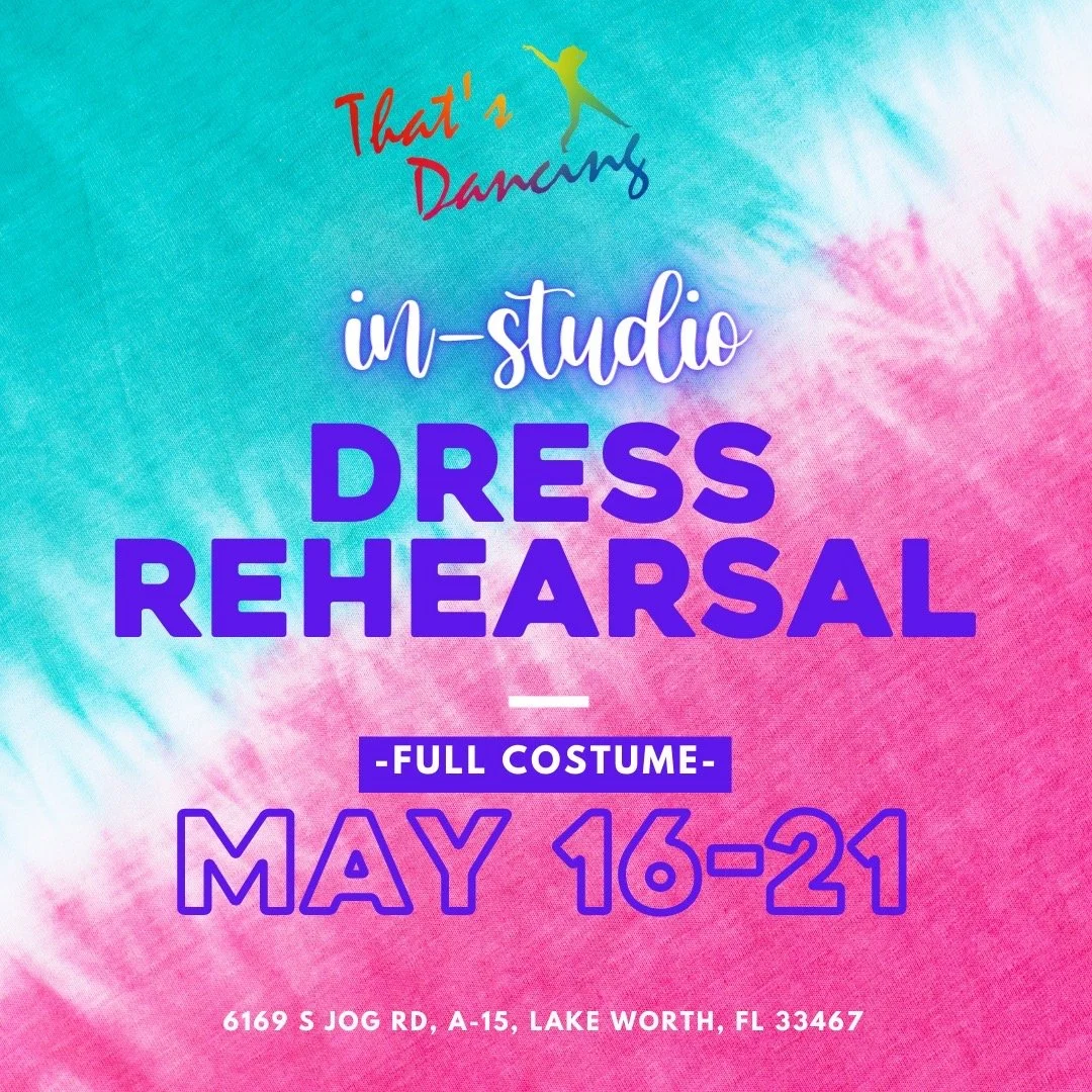 IN STUDIO Dress Rehearsal