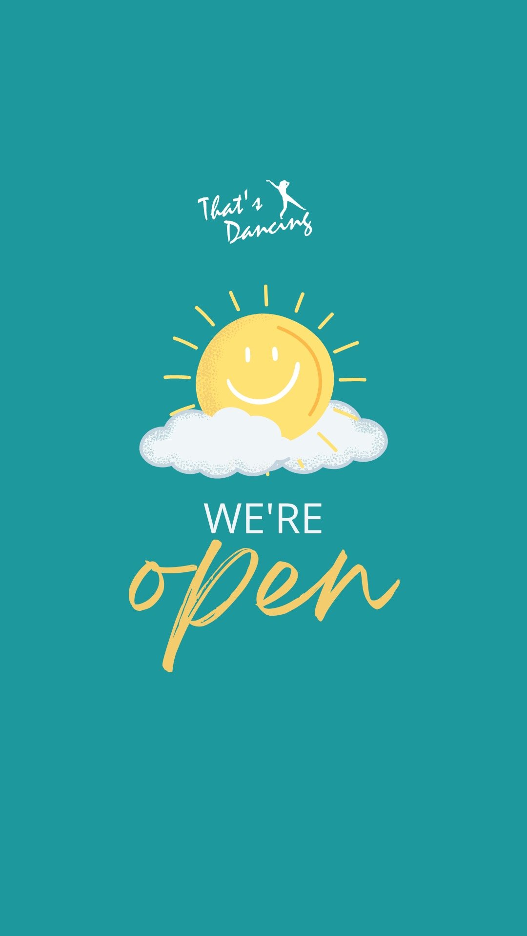 Studio OPEN for ALL Regularly Scheduled Classes