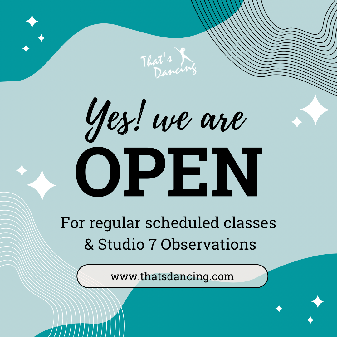 Open for Classes!