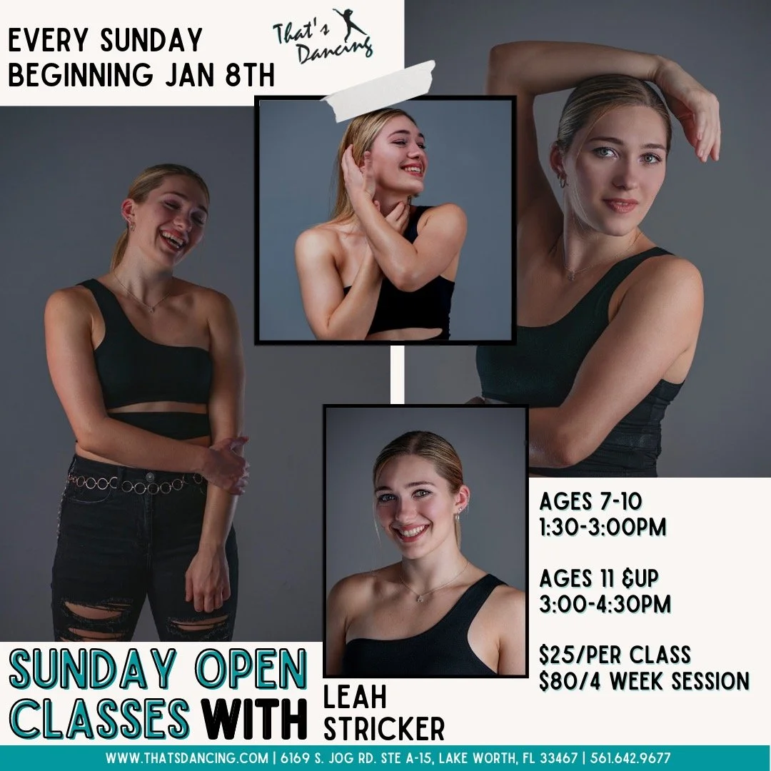 Open Classes with Leah Stricker 