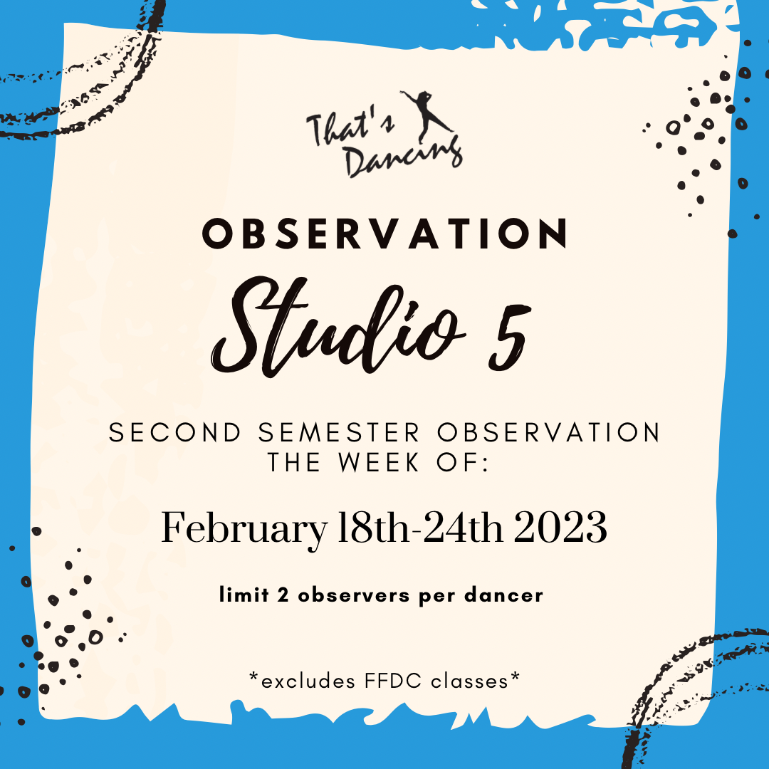 Studio 5 - 2nd Semester Observation