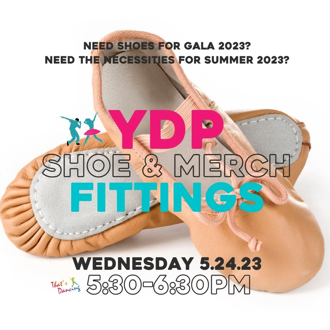 YDP Shoe Fittings and Merch Sale