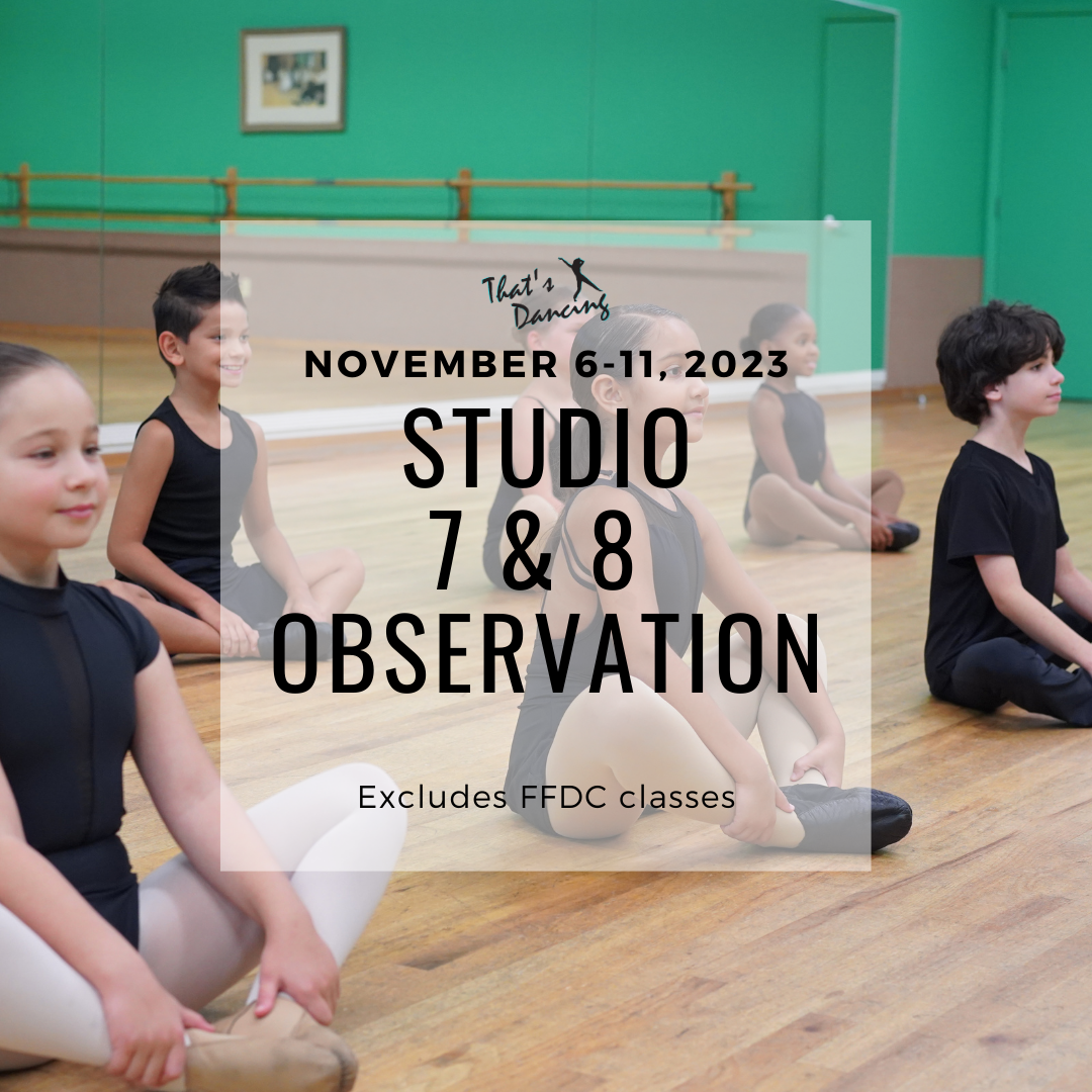 Studio 7 &amp; 8 Observation
