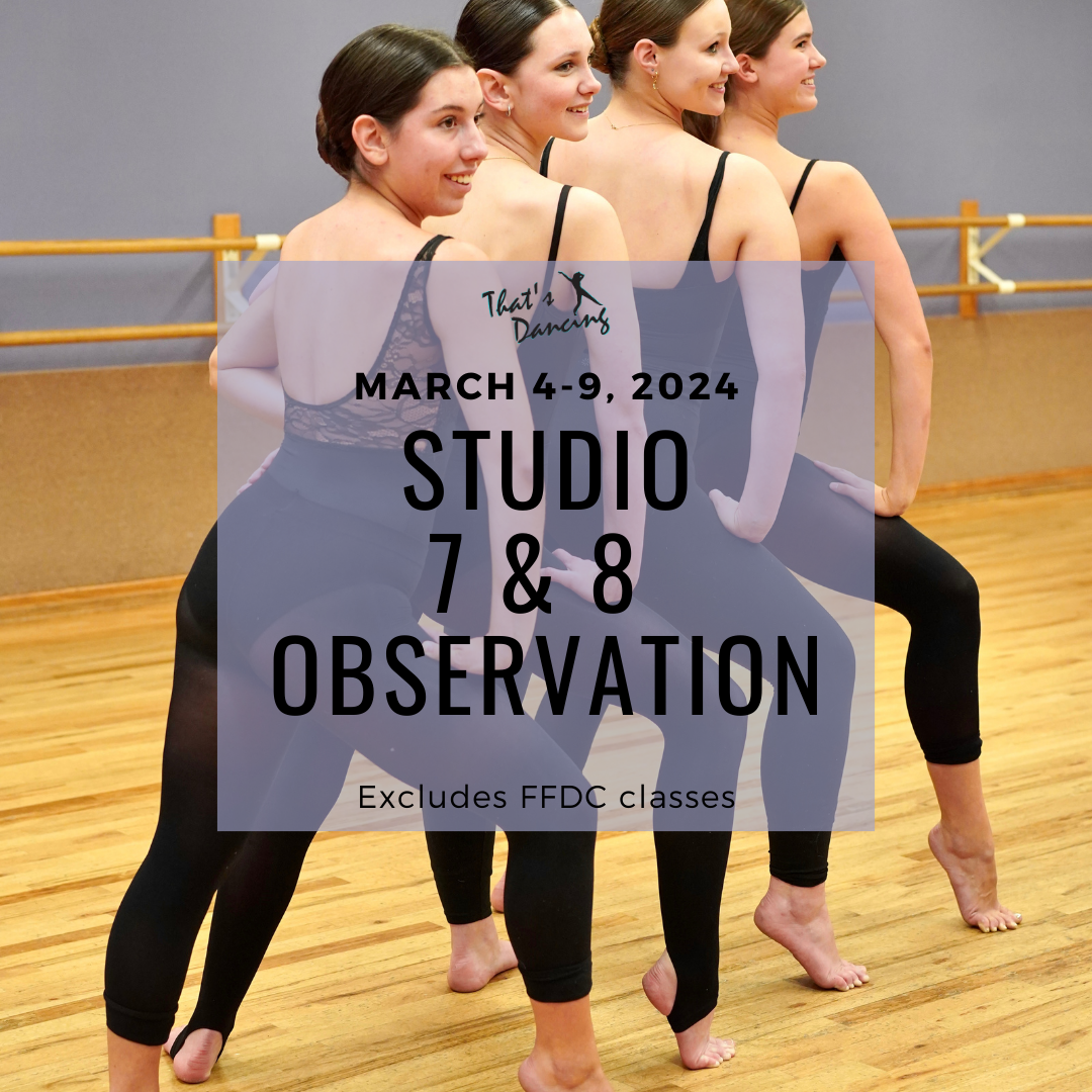 Studio 7 &amp; 8 Observation