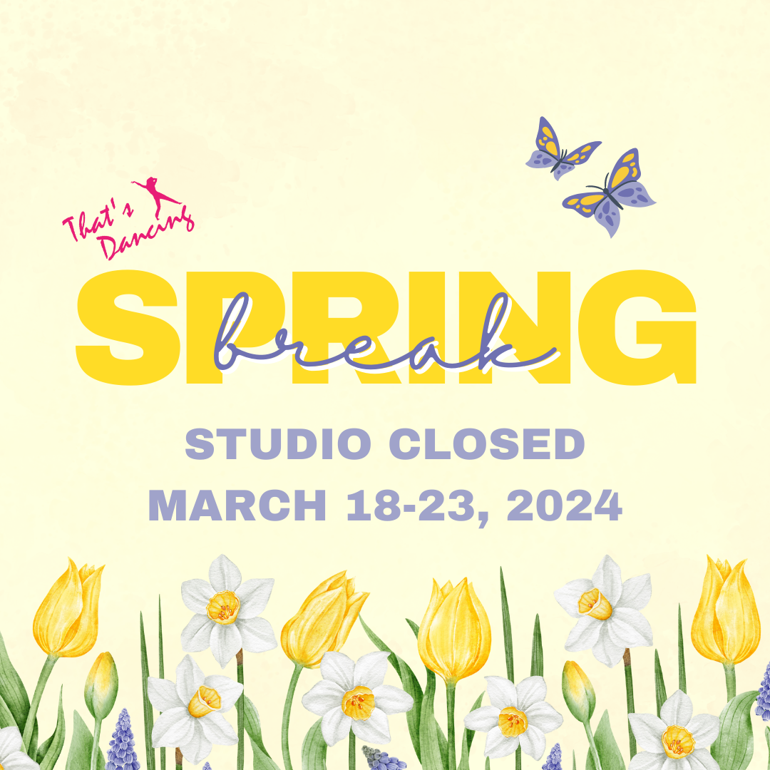 Spring Break - Studio Closed