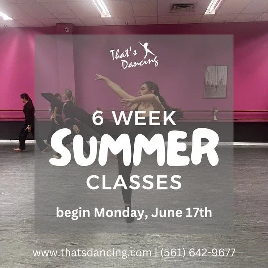 Six Week Summer Program Classes   