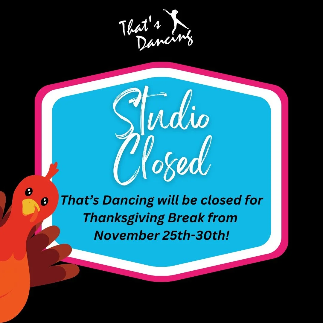 Studio Closed - Thanksgiving Break