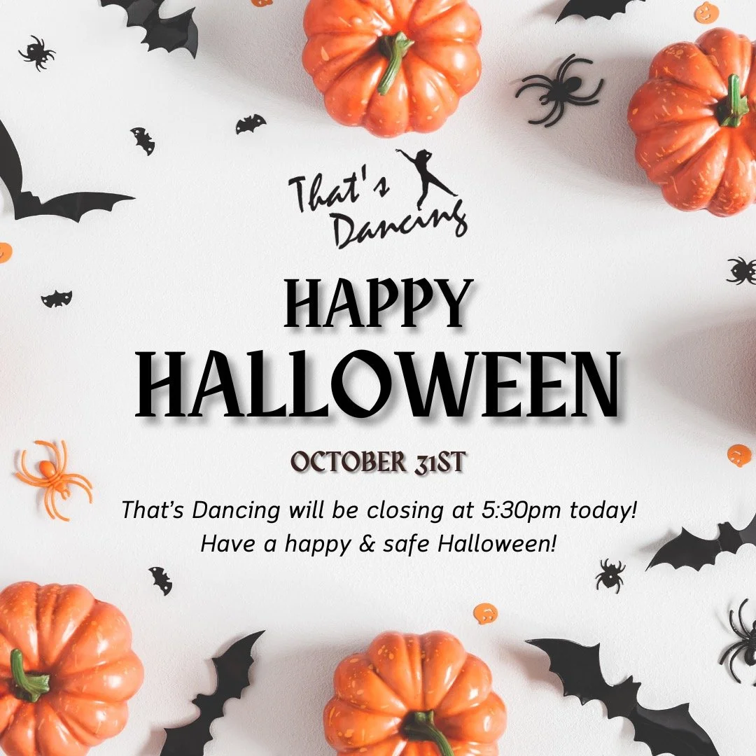 Halloween!  Studio Closes at 5:30pm