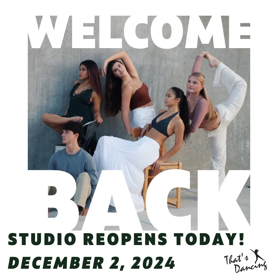 Studio Re-Opens for Class