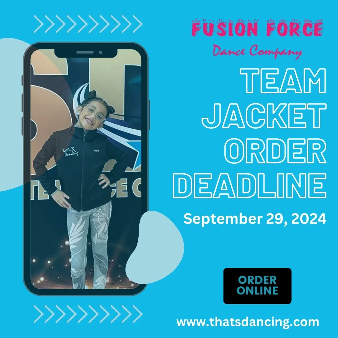 FFDC Team Jacket and Backpack Order DEADLINE
