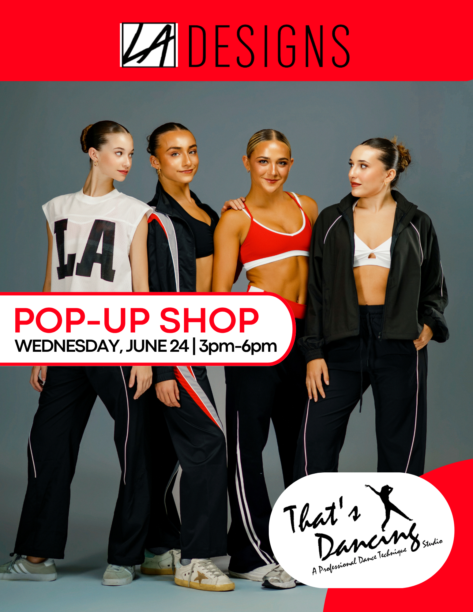 LA DANCE DESIGNS POP UP EVENT