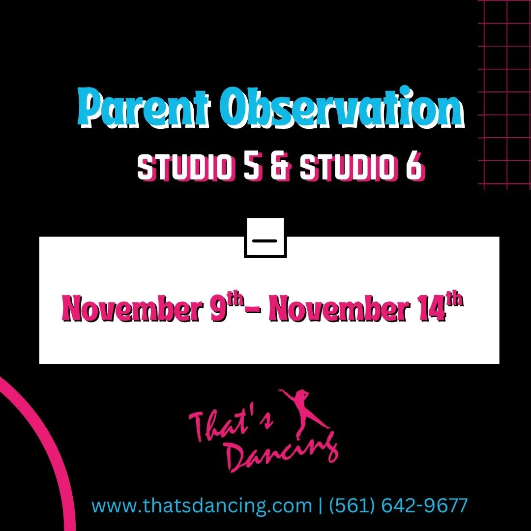 Parent Observation - Studio 5 &amp; 6