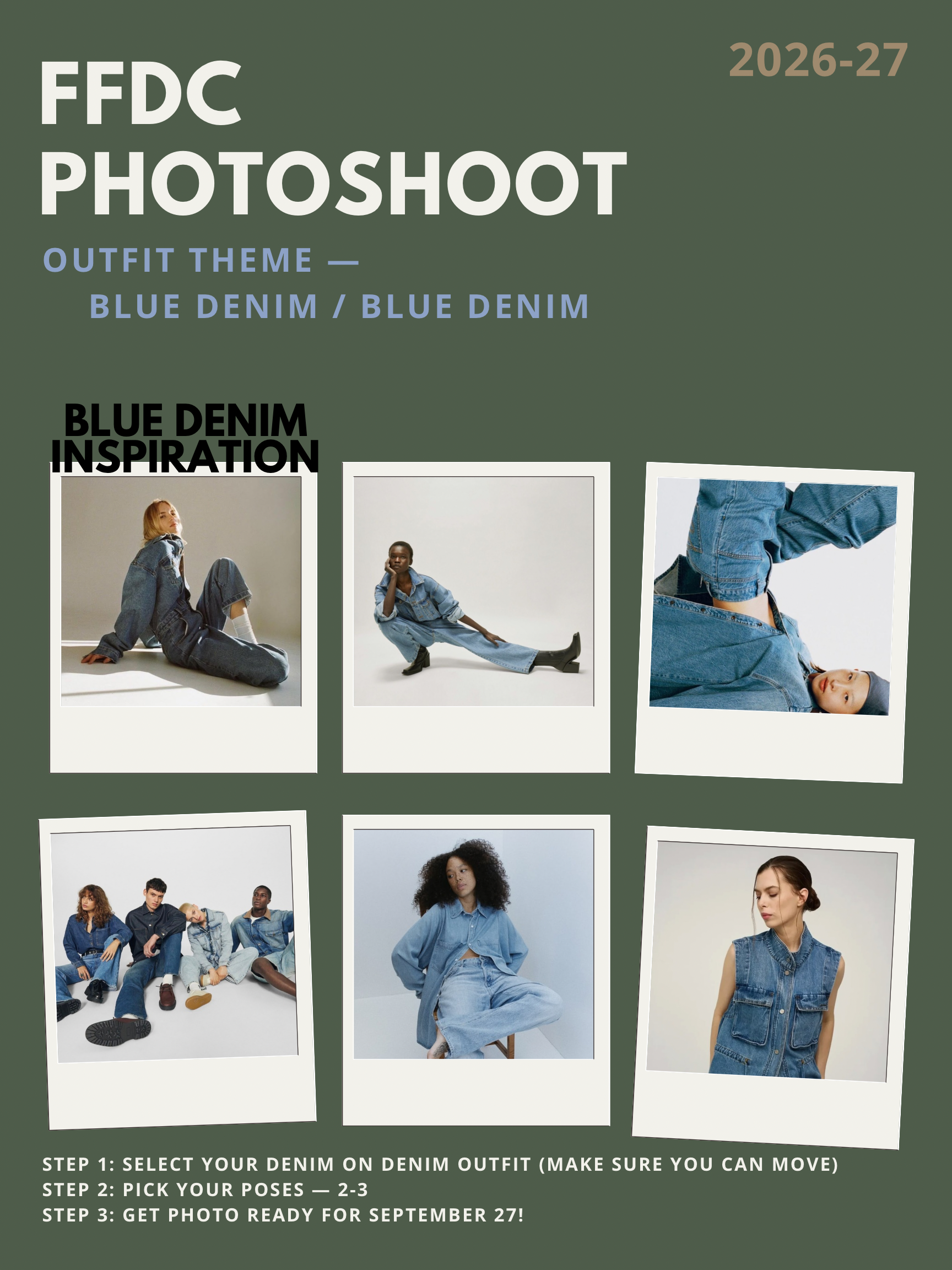 FFDC Season 29 - Denim on Denim Photo Shoot