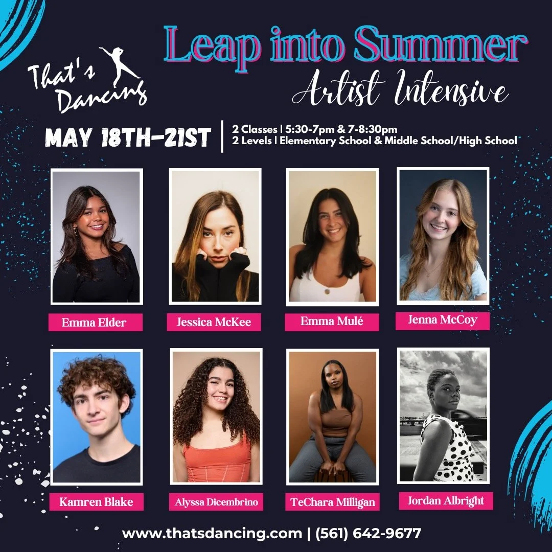 LEAP INTO SUMMER ARTIST INTENSIVE 2026