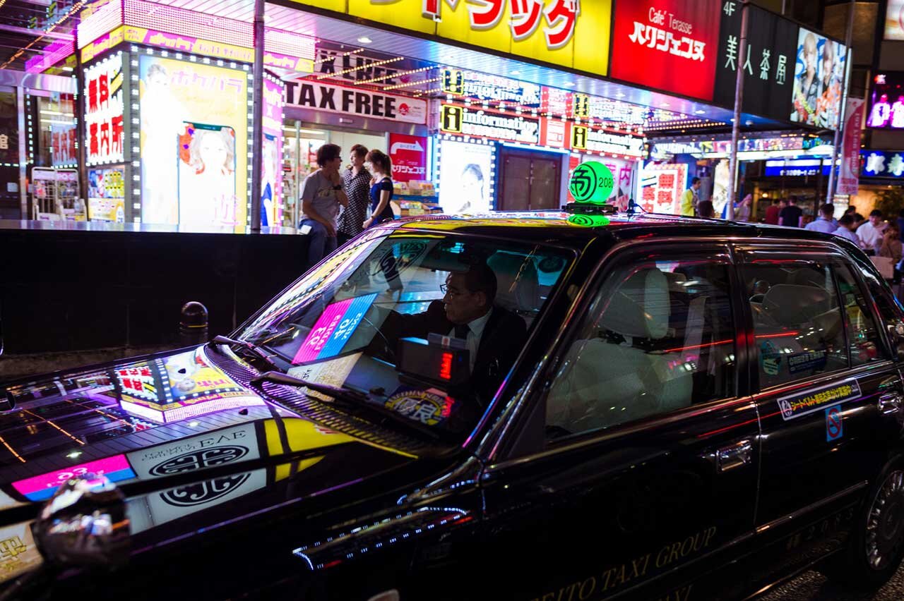 Driving through a sea of light — Nikon D4, 28mm, f/2.8, 1/250, ISO-1250