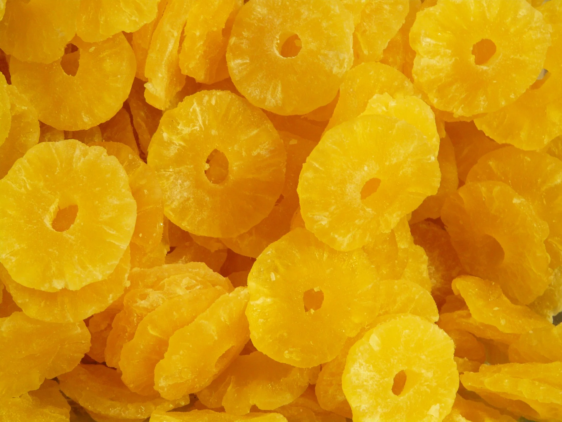 Dried pineapple is extra sugary, if you can handle it.