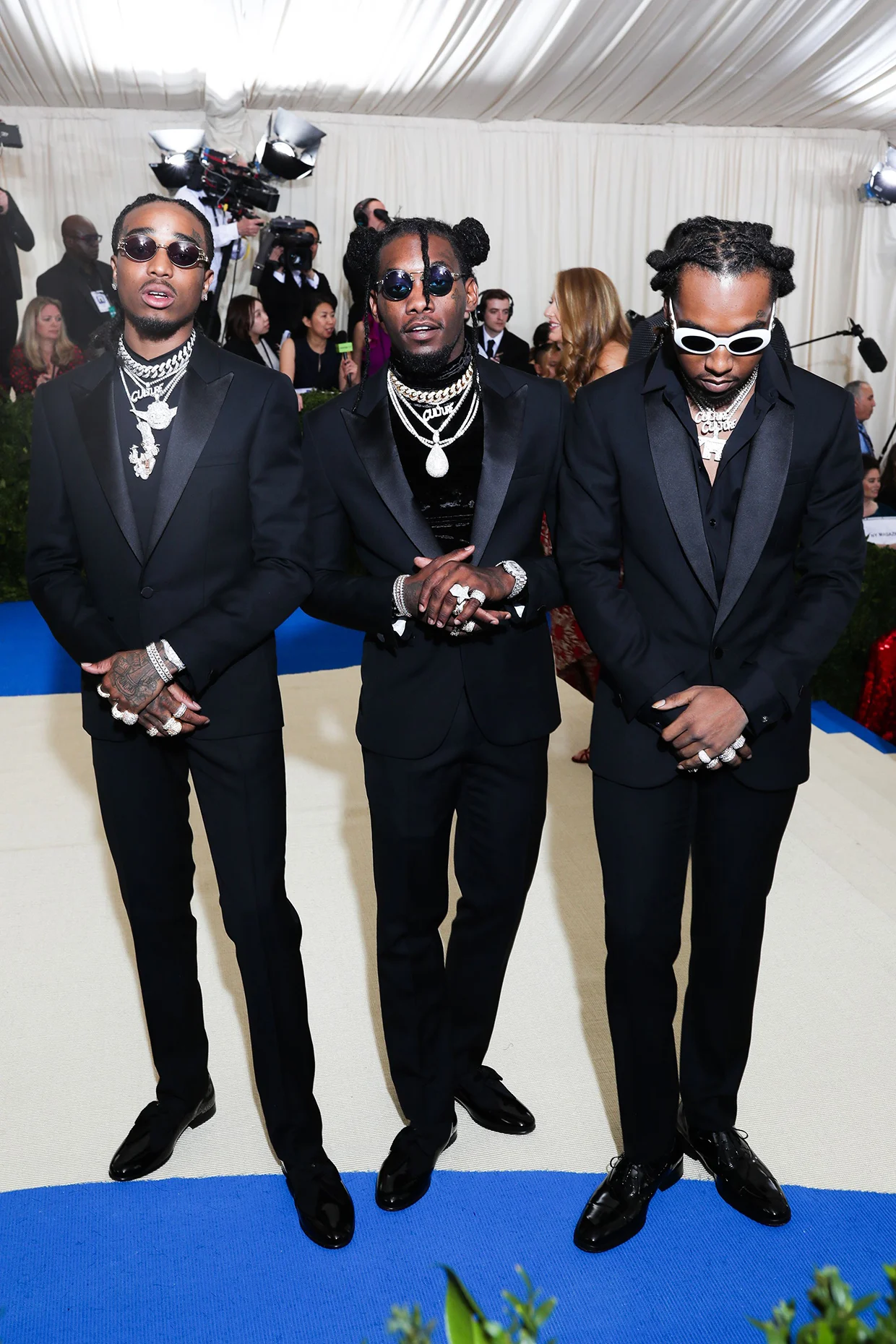 Migos x "Rei Kawakubo/Comme des Garcons: Art Of The In-Between" photo by Prutting/BFA/REX/Shutterstocl