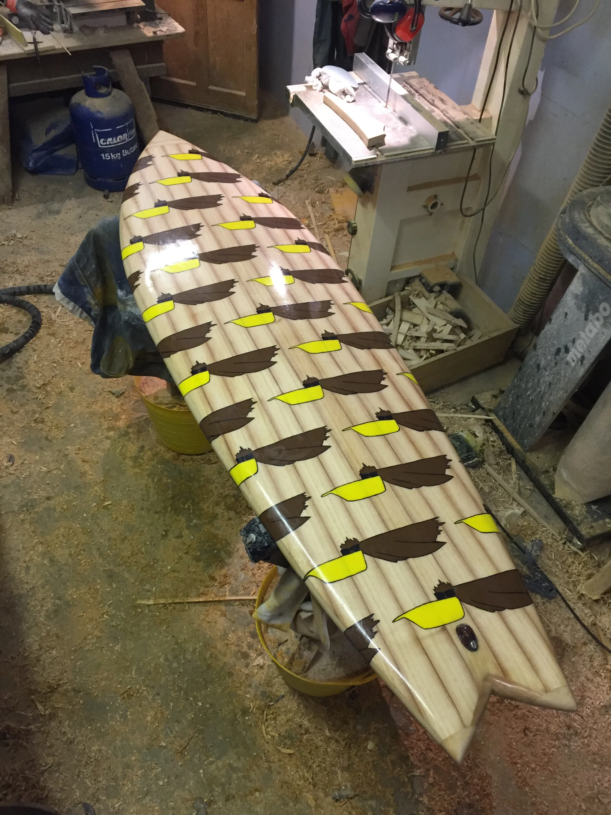 Zechariah 6'1" 3 Fin Fish