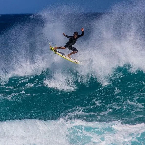  In the Hawaiian language Kai means ocean, and Kai Lenny certainly lives up to his name. Born on Maui to parents who loved to surf and windsurf, Kai has grown up at the beach.  Kai learned how to surf at the age of 4, windsurf at 6, stand up surf at 