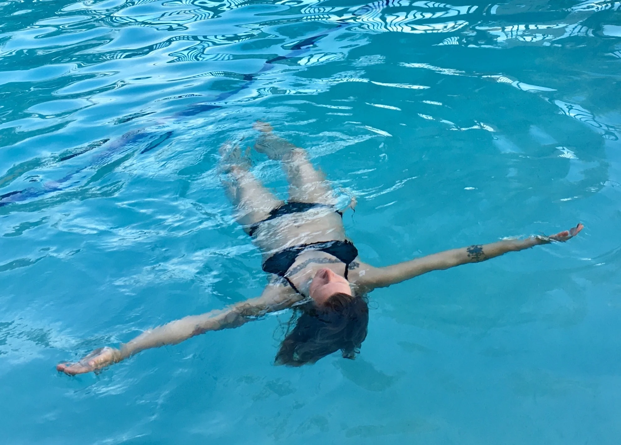Starting a practice of floating at the pool has added buoyancy to my attitude. I wouldn’t have known unless I had tried something, by no means new to me, but definitely too long since learning.