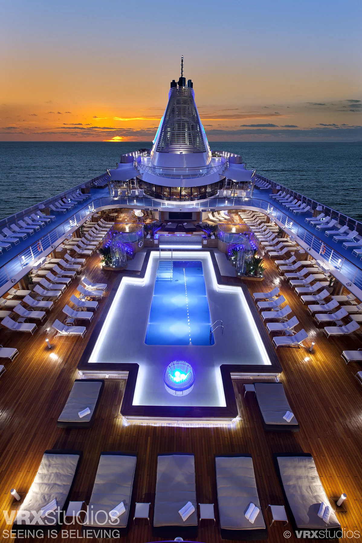 Client: VRX Studios • Project: Oceana Cruises • Produced: VRX Studios • Photography: Justin Kriel