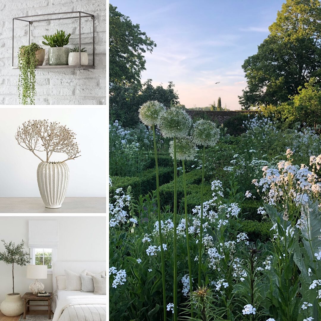 A recent visit to &lsquo;The White Garden&rsquo; @sissinghurstcastlegardennt has inspired us to look for the beauty in everything white. The joy being that texture is able to become the forefront of our attention with nothing else to distract from th