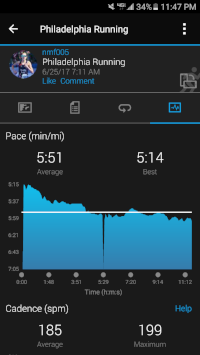 Reverse progression run style