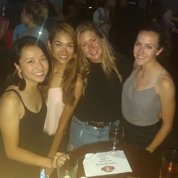 Some of the ladies of Rapha Cycling Club.