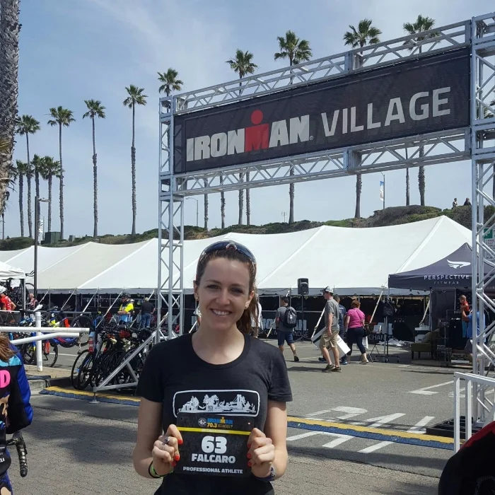 With the correct bib!