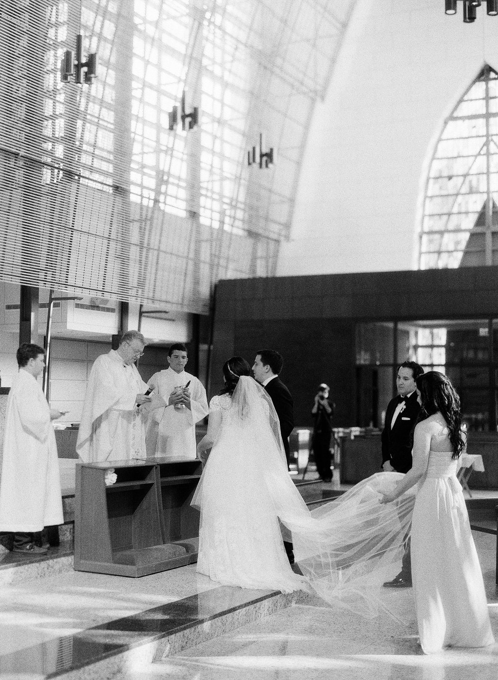 Traditional Wedding at Miami Catholic Church