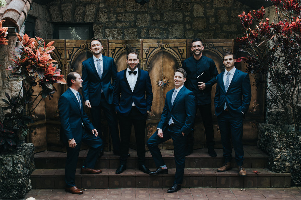 Groomsmen tuxedos 