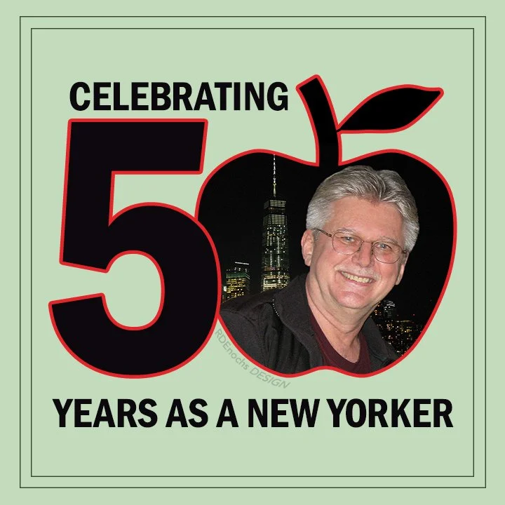 Celebrating 50 Years as a New Yorker