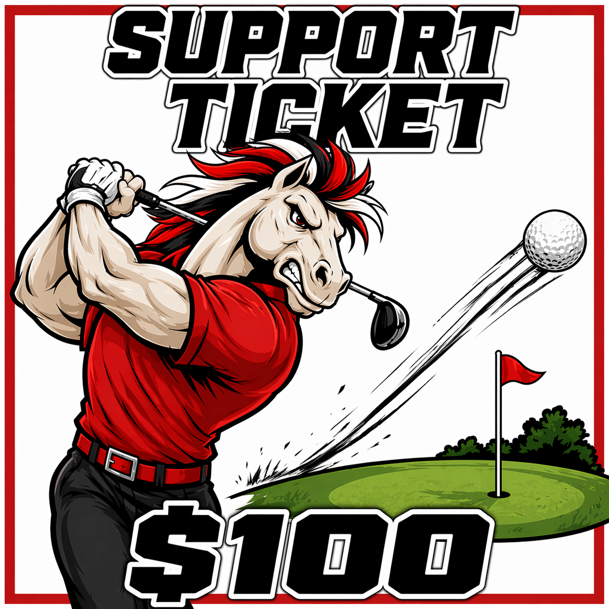 Powerful horse golfer in action.png